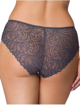 Кружевные трусы слипы MAT NERINE F-3931-5 Grey, Цвет: серый, Размеры: S, изображение 2