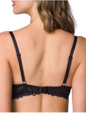 Кружевной бюстгальтер пуш-ап MAT NERINE M-3931-11 Black, Цвет: черный, Размеры: 85C, изображение 2