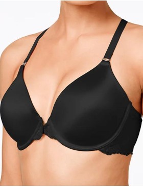 Бюстгальтер с застежкой спереди Maidenform DM07112 черный, Цвет: черный, Размеры: 75B