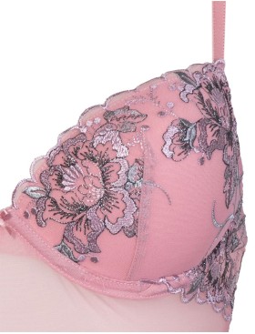 Лиловое боди Sielei EMBROIDERY GOLD 7648 malva, Цвет: malva (лиловый), Размеры: 80B, изображение 3