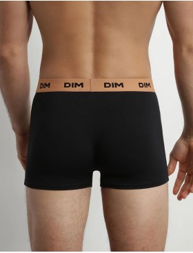 Черные мужские трусы в наборе (3 шт) Dim 005D/3 индиго/орех/зеленый, Цвет: черный (индиго/орех/, Размеры: S, изображение 3