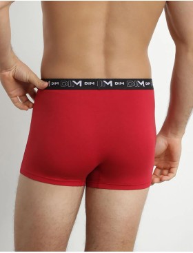 Трусы мужские боксеры набор (2 шт) Dim 6596/2 красный/свинец, Цвет: красный/свинец, Размеры: M, изображение 3