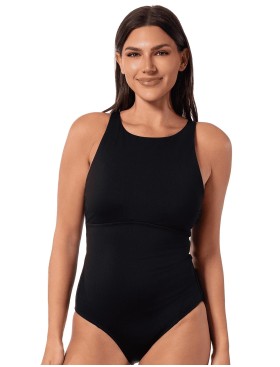 Слитный купальник на завязках Jantzen JZ24303M черный, Цвет: черный, Размеры: XL, изображение 5