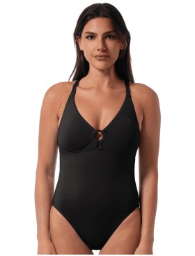 Цельный купальник Jantzen JZ25006M черный, Цвет: черный, Размеры: XL