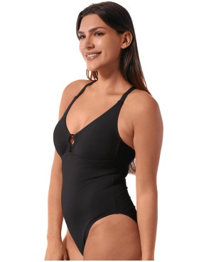 Цельный купальник Jantzen JZ25006M черный, Цвет: черный, Размеры: XL, изображение 3