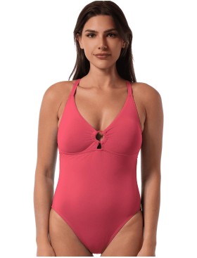 Цельный купальник Jantzen JZ25006M розовый, Цвет: розовый, Размеры: XL