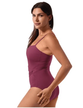 Слитный купальник Jantzen JZ25007M сливовый, Цвет: сливовый, Размеры: XL, изображение 3