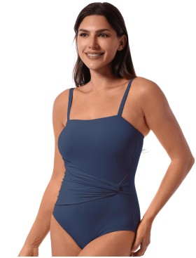 Слитный купальник Jantzen JZ25007M темно-синий, Цвет: темно-синий, Размеры: XL