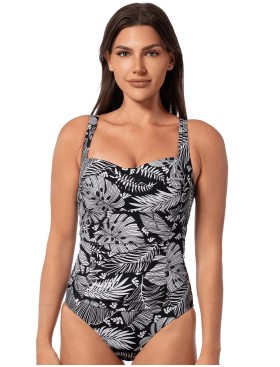 Слитный купальник на завязках Jantzen JZ25025M черный/белый, Цвет: черный/белый, Размеры: XL, изображение 2