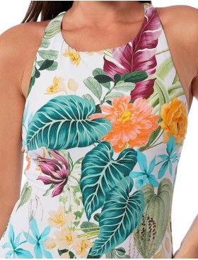 Купальник сплошной с цветочным принтом Jantzen JZ25146M, Цвет: мульти, Размеры: 2XL, изображение 6