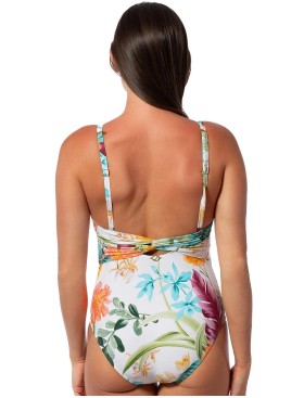 Закрытый купальник с цветочным принтом Jantzen JZ25147M, Цвет: мульти, Размеры: XL, изображение 8