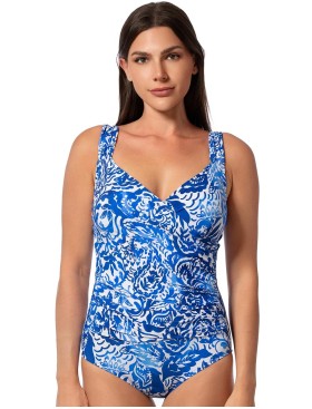 Совместный купальник Jantzen JZ25227M кобальт, Цвет: кобальт, Размеры: XL