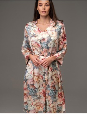 Шёлковая туника Mia-Amore FLORIN 4371, Цвет: мультицвет, Размеры: 4XL/5XL, изображение 3