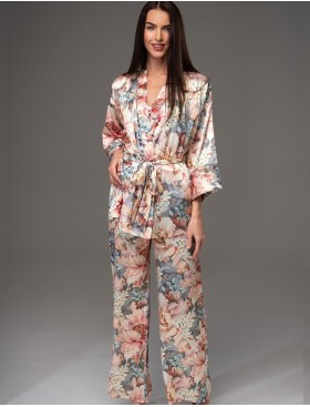Комплект-тройка из шёлка Mia-Amore FLORIN 4377, Цвет: мультицвет, Размеры: 3XL