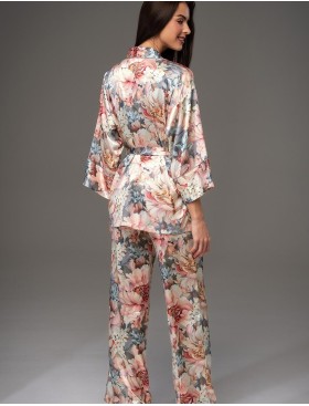 Комплект-тройка из шёлка Mia-Amore FLORIN 4377, Цвет: мультицвет, Размеры: 3XL, изображение 3