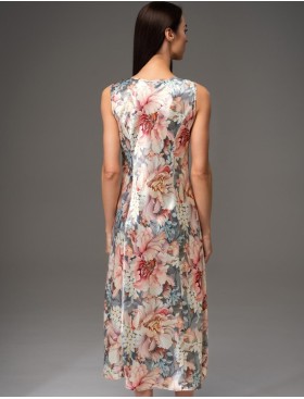 Длинная ночная сорочка Mia-Amore FLORIN 4488, Цвет: мультицвет, Размеры: 2XL, изображение 2