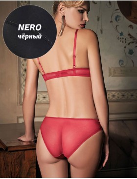 Комплект Sielei LITTLE SHINE 76125 балконет+слипы nero, Цвет: nero (черный), Размеры: 85B, изображение 2