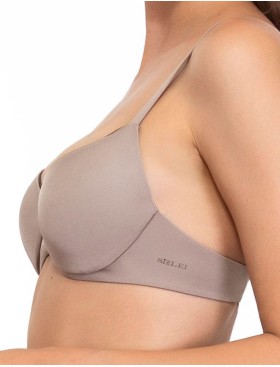 Бюстгальтер формованная чашка Sielei FANTASTIC 1328 stone, Цвет: stone (кофе), Размеры: 75B, изображение 2