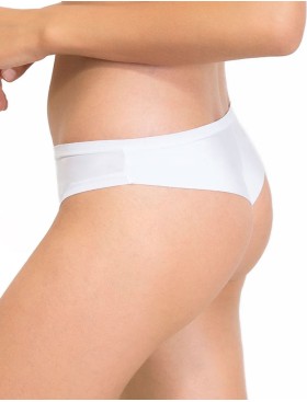 Трусы бразилиана гладкие Sielei FANTASTIC 1347 bianco, Цвет: bianco (белый), Размеры: XS, изображение 3