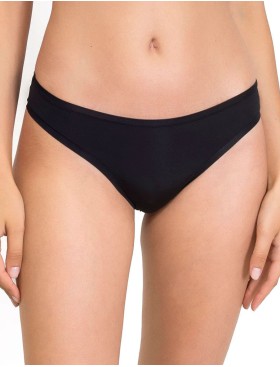 Трусы бразилиана гладкие Sielei FANTASTIC 1347 nero, Цвет: nero (черный), Размеры: XS