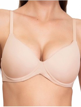 Бескаркасный бюстгальтер пуш-ап Sielei FANTASTIC 1556 cipria, Цвет: cipria (телесный), Размеры: 70B