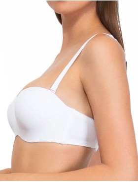 Бюстгальтер анжелика с пуш-ап Sielei FANTASTIC 1580 bianco, Цвет: bianco (белый), Размеры: 90B, изображение 2