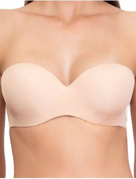 Бюстгальтер анжелика с пуш-ап Sielei FANTASTIC 1580 cipria, Цвет: cipria (телесный), Размеры: 90B