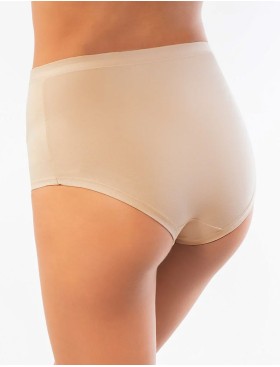Трусы высокие хлопок с модалом Sielei IOSONOIO 5001 skin, Цвет: skin (телесный), Размеры: M, изображение 2