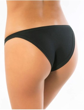 Трусики танга из хлопка и модала Sielei IOSONOIO 5003 nero, Цвет: nero (черный), Размеры: S, изображение 2