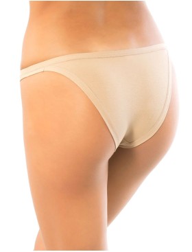 Трусики танга из хлопка и модала Sielei IOSONOIO 5003 skin, Цвет: skin (телесный), Размеры: S, изображение 2