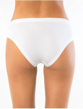 Трусы слипы из хлопка и модала Sielei IOSONOIO 5005 bianco, Цвет: bianco (белый), Размеры: M, изображение 7