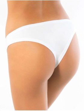 Трусики бразилиана из хлопка с модалом Sielei IOSONOIO 5007 bianco, Цвет: bianco (белый), Размеры: S, изображение 2