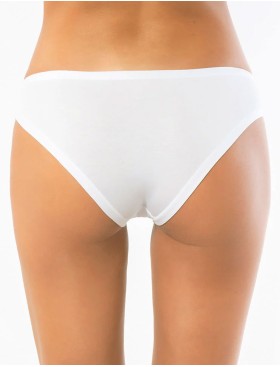 Заниженные трусики из хлопкового модала Sielei IOSONOIO 5013 bianco, Цвет: bianco (белый), Размеры: XL, изображение 4