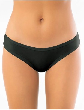 Заниженные трусики из хлопкового модала Sielei IOSONOIO 5013 nero, Цвет: nero (черный), Размеры: M