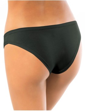 Заниженные трусики из хлопкового модала Sielei IOSONOIO 5013 nero, Цвет: nero (черный), Размеры: M, изображение 2