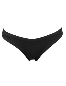 Заниженные трусики из хлопкового модала Sielei IOSONOIO 5013 nero, Цвет: nero (черный), Размеры: M, изображение 5