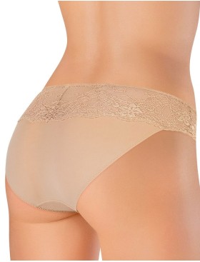 Трусы слипы Amelie MICROLACE 8030-2 бежевый, Цвет: бежевый, Размеры: S, изображение 2