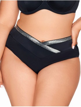 Плавки с серебром Ava SF224/15 black, Цвет: черный, Размеры: L