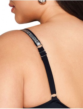 Верх купальника с серебром Ava SK224 U black, Цвет: черный, Размеры: 75E, изображение 6