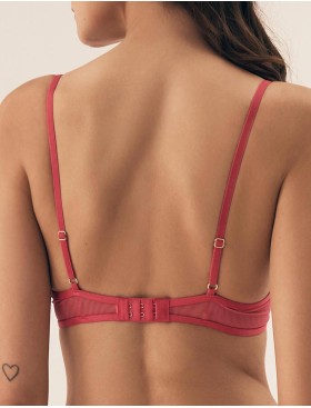 Бюстгальтер мягкий Esotiq 41797 ORA розовый, Цвет: розовый, Размеры: 65F, изображение 2