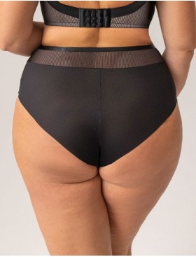 Высокие трусы слипы Kris Line CHOICE high waist, Цвет: черный, Размеры: 2XL, изображение 2