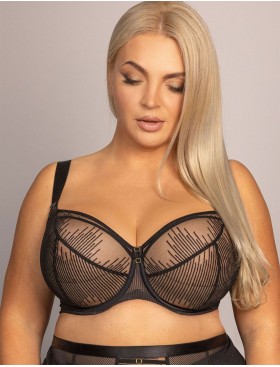 Бюстгальтер с мягкой чашкой Kris Line CHOICE soft, Цвет: черный, Размеры: 65F, изображение 4