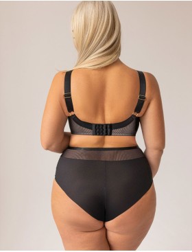 Высокие трусы слипы Kris Line CHOICE high waist, Цвет: черный, Размеры: 2XL, изображение 5