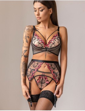 Трусики стринги Kris Line FLAMENCO string shorts bikini, Цвет: черный, Размеры: L, изображение 6