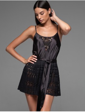 Игривый комбидрес Mia-Amore EMMA 7475, Цвет: черный, Размеры: M, изображение 4