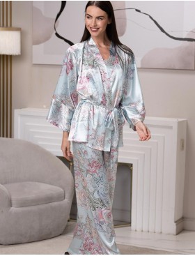 Комплект тройка из шёлка Mia-Amore GABRIEL 4525, Цвет: мультицвет, Размеры: XL, изображение 3