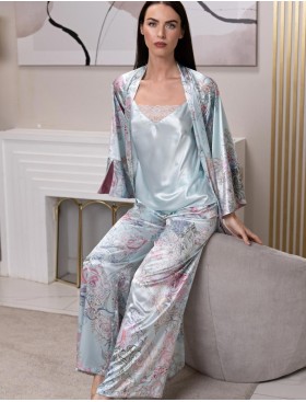 Комплект тройка из шёлка Mia-Amore GABRIEL 4525, Цвет: мультицвет, Размеры: XL