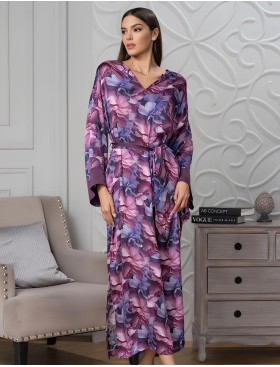 Длинная туника Mia-Amore KAMEYA 4444, Цвет: сливовый, Размеры: 2XL/3XL