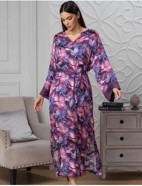 Длинная туника Mia-Amore KAMEYA 4444, Цвет: сливовый, Размеры: 2XL/3XL, изображение 3