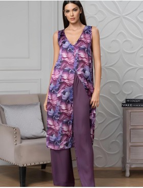 Оригинальный комплект Mia-Amore KAMEYA 4447, Цвет: сливовый, Размеры: S